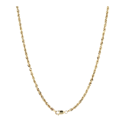 10K Yellow Gold Chain Necklace