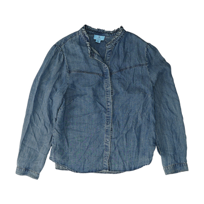 Blue Button Down