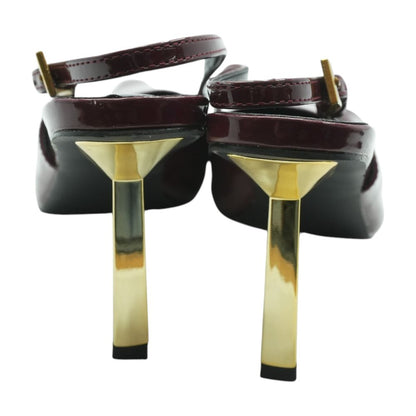 Maroon Stiletto Heels