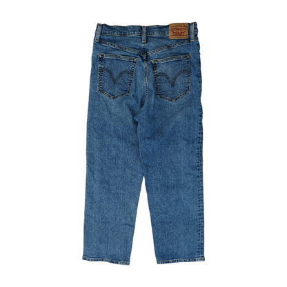 Blue Straight Jeans