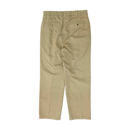 Khaki Straight Pants
