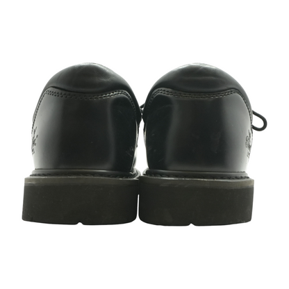 Black Lace-Up Casual Shoes