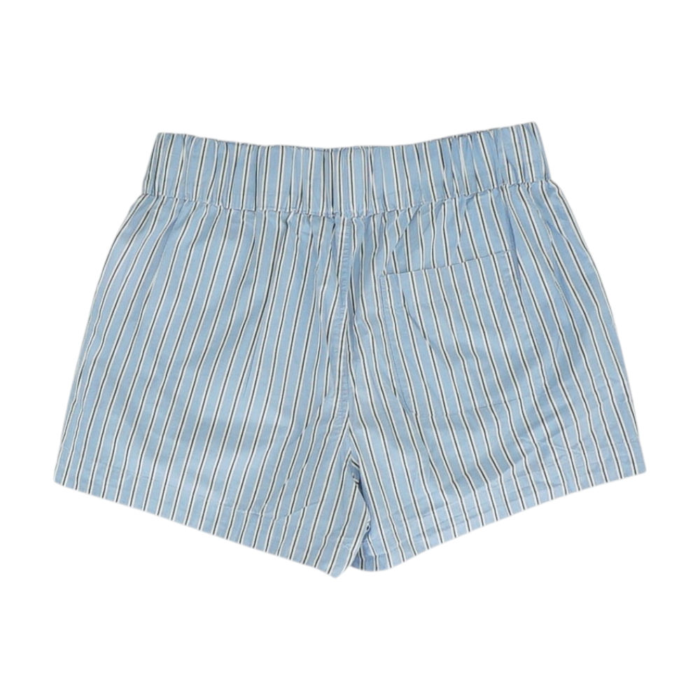 Blue Striped Chino / Khaki Shorts