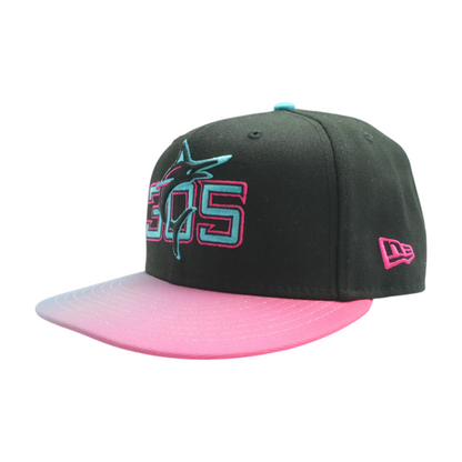 Black Miami Marlins Ballcap