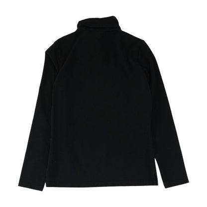 Black Turtleneck T-Shirt