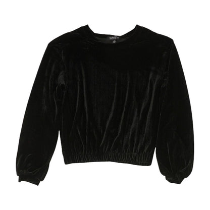 Black Solid Sweater