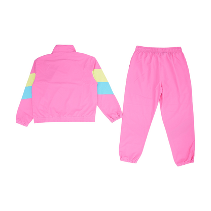 Pink Color Block Active Set