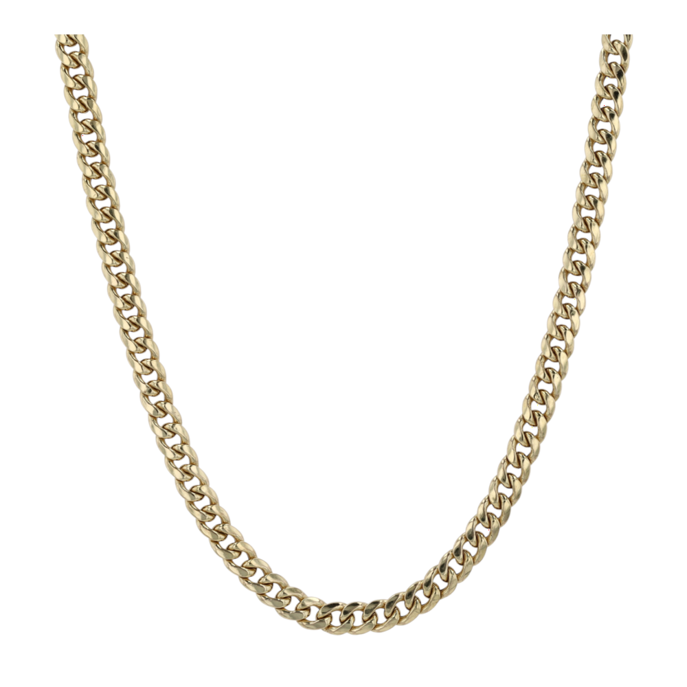 10K Yellow Gold Chain Necklace