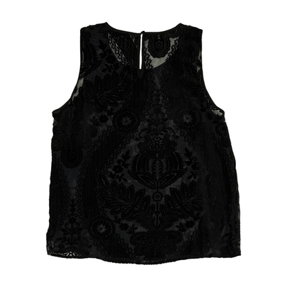 Black Floral Blouse