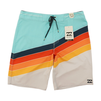 Blue Color Block Swim Bottom