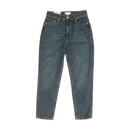 Blue Tapered Jeans