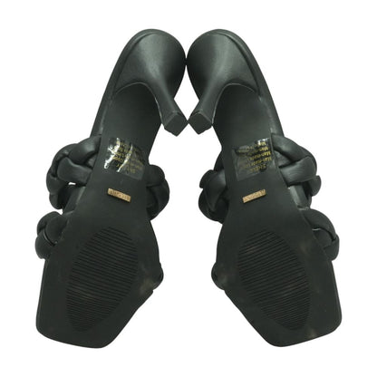 Black Heeled Sandals