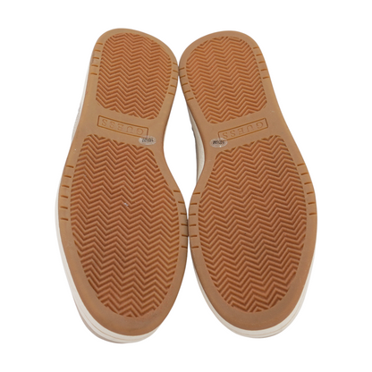 Beige Lace-Up Casual Shoes