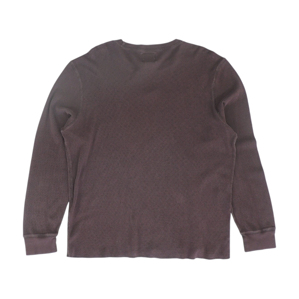 Lucky Brand Brown Solid Pullover Sweater – Image 2