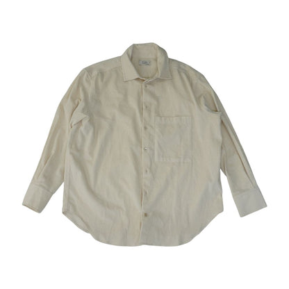 Ivory Solid Outdoor Button Down