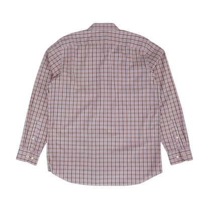 Multi Plaid Long Sleeve Button Down