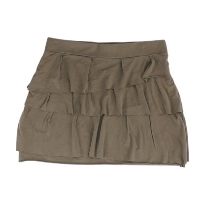 Brown Mini Skirt
