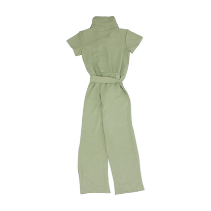 Green Short Sleeve One-Piece