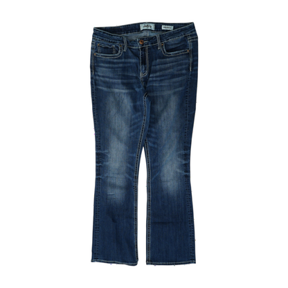 Blue Long Bootcut Jeans