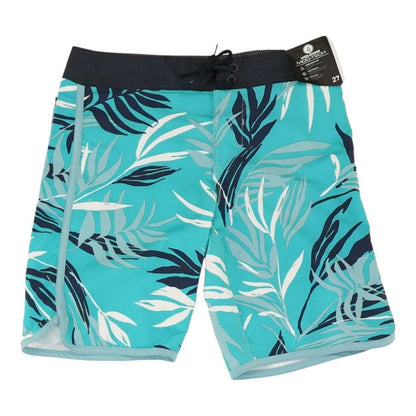 Turquoise Tropical Swim Bottom