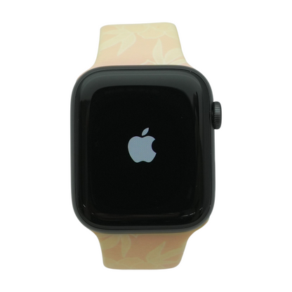44mm Series SE Space Gray Smartwatch Pink Band M/L