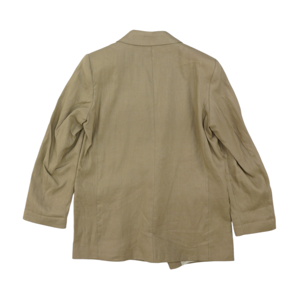 Zara Beige Solid Blazer – Image 2