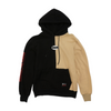 Batman the World Black Color Block Hoodie Pullover – Image 1