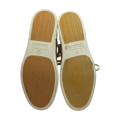 Mustard Lace-Up Casual Shoes