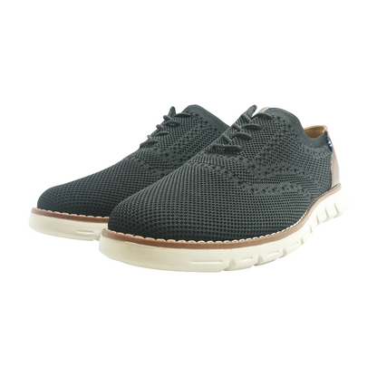 Black Lace-Up Dress Shoes