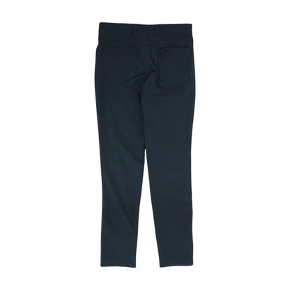 Black Solid Dress Pants