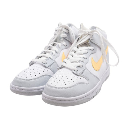 Dunk High White High Top Athletic Shoes