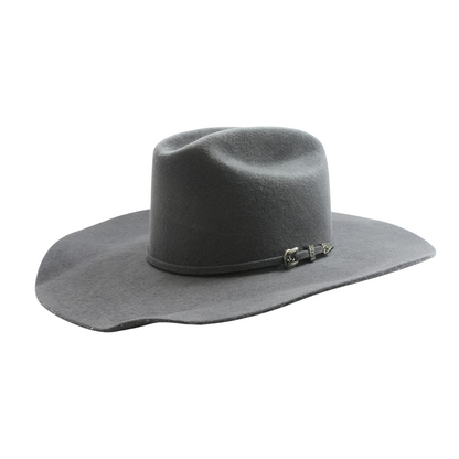 Gray Western Hat
