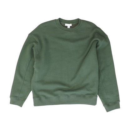 Green Solid Sweatshirt