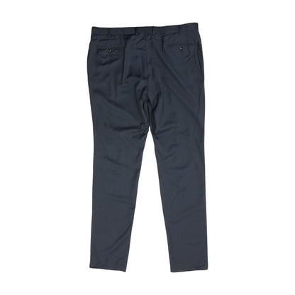 Navy Solid Chino Pants