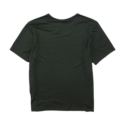 Gray Solid Active T-Shirt