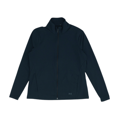 Black Solid Active Jacket