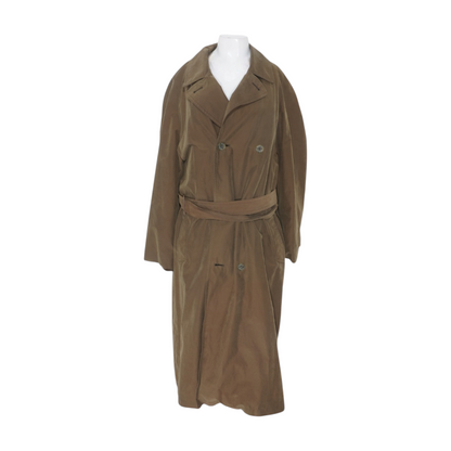 Vintage Brown Belted Trench Coat