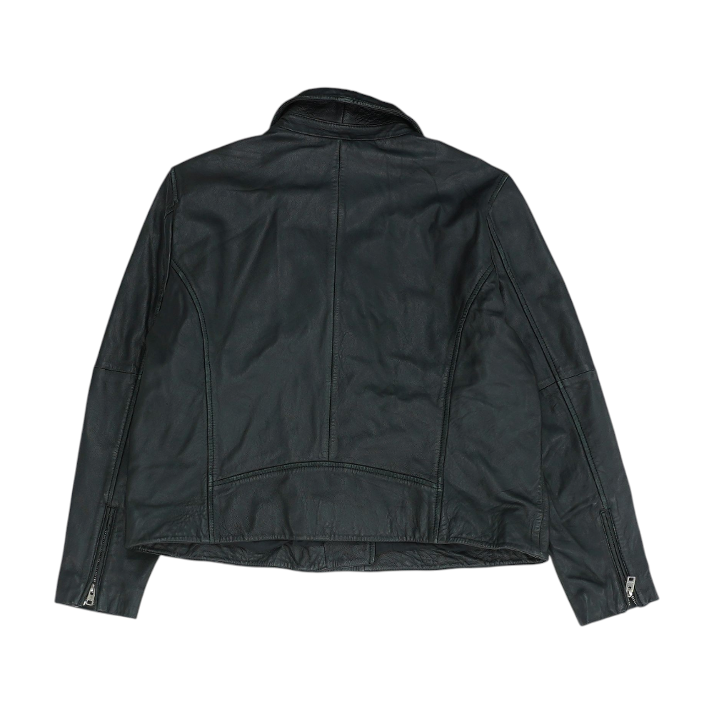 Black Plus Size Solid Jacket