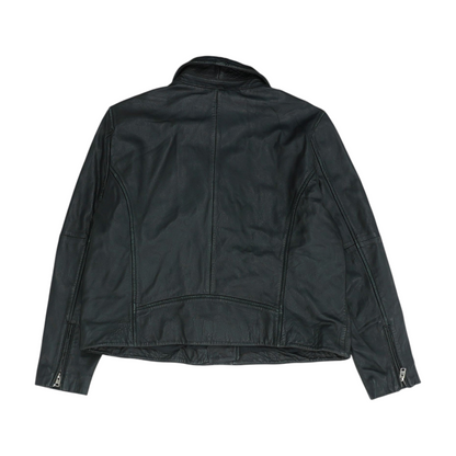 Black Plus Size Solid Jacket