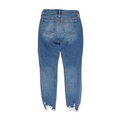 Blue Solid Jeans