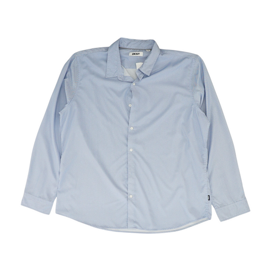Blue Striped Long Sleeve Button Down