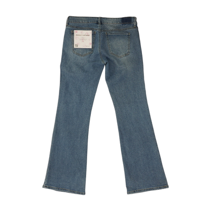 Blue Bootcut Jeans