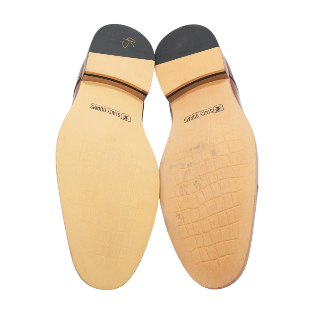 Brown Lace-Up Dress Shoes