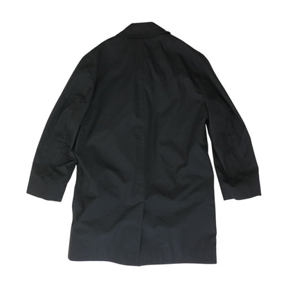 Black Solid Lightweight Coat