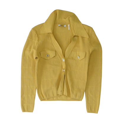 Tan Cardigan Sweater