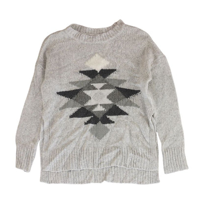 Gray MiscCrewneck Sweater