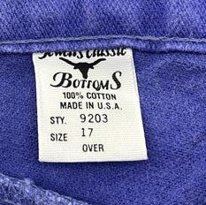 Vintage Purple Straight Jeans