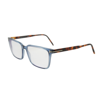 Blue TF 5802-B Square Prescription Eyewear