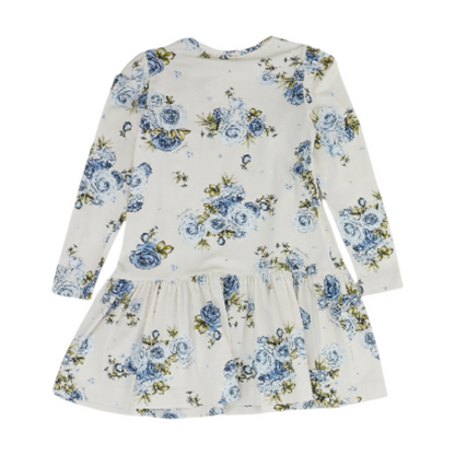 Cream Floral Dress