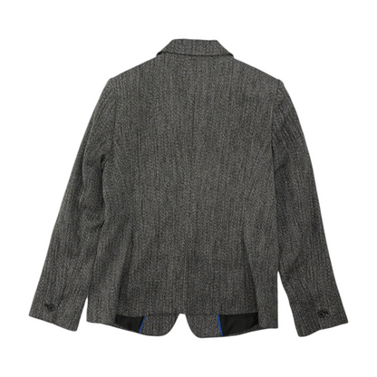 Black Chevron Blazer